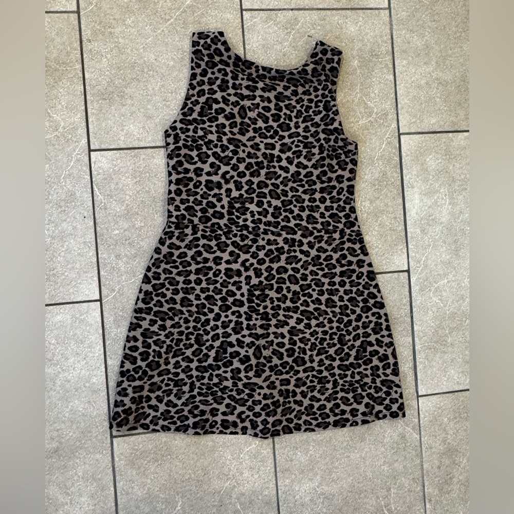 Leopard Athletic Dress